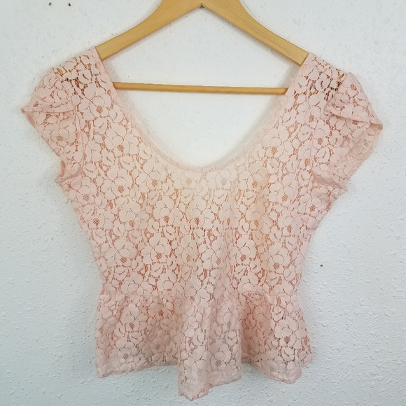 Urban Outfitters Tops - 🍍SOLD🍍 UO Pins & Needles Lace Crop Top Sz S